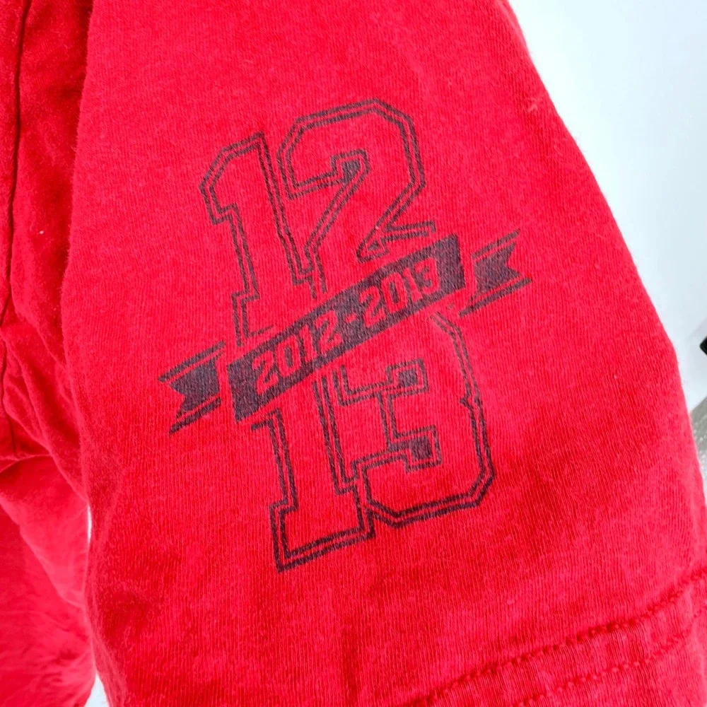 Adidas Graphic Tee Mens 3X Red Unfinished Business 2012-2013 Cotton Shirt